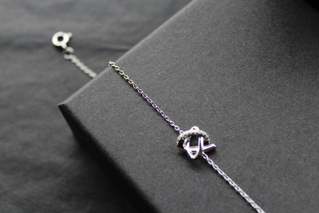 Cubic Zirconia Celtic Twist Bracelet