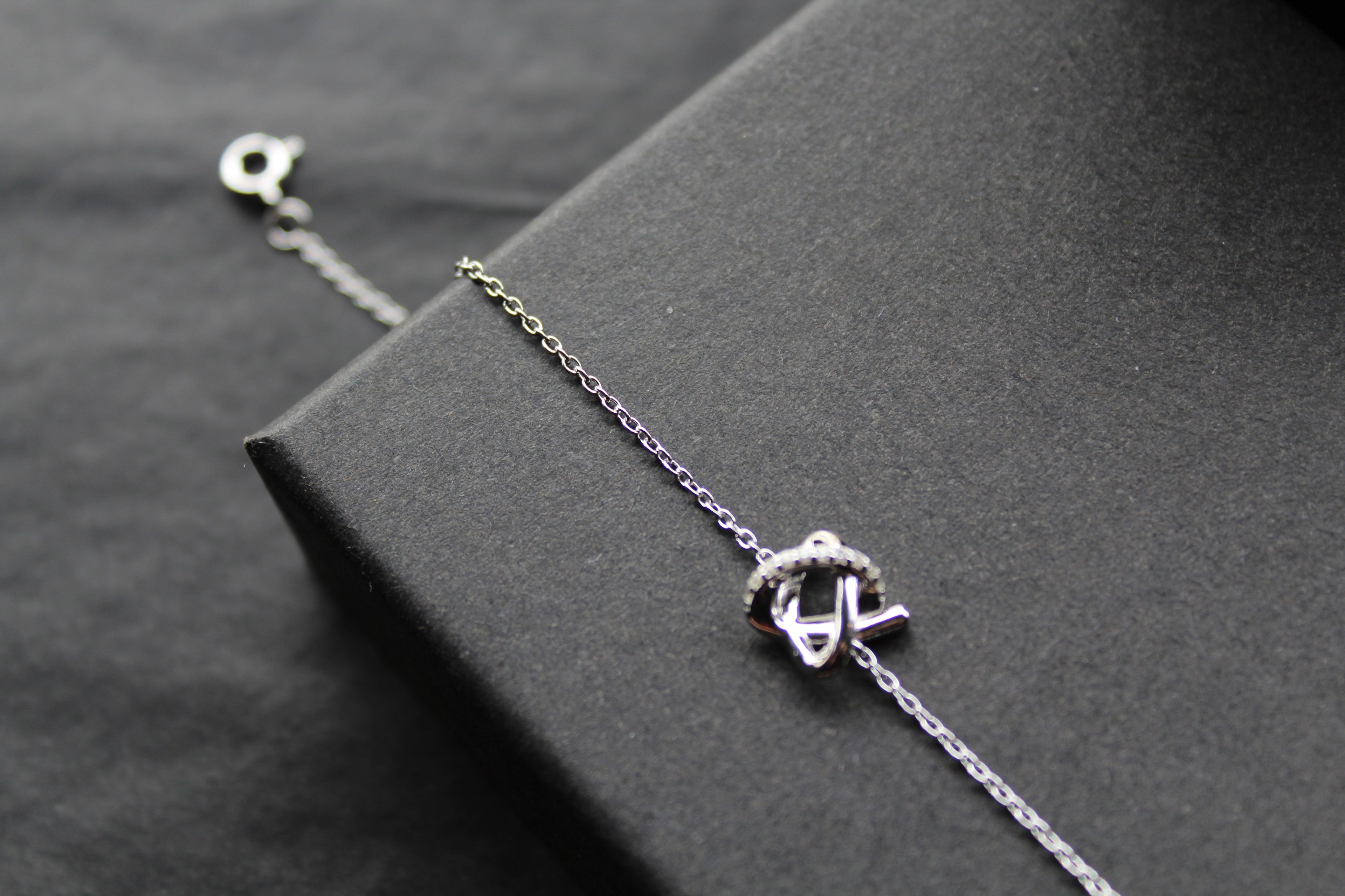 Cubic Zirconia Celtic Twist Bracelet