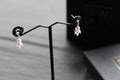 Cubic Zirconia Delicate Drop Earrings
