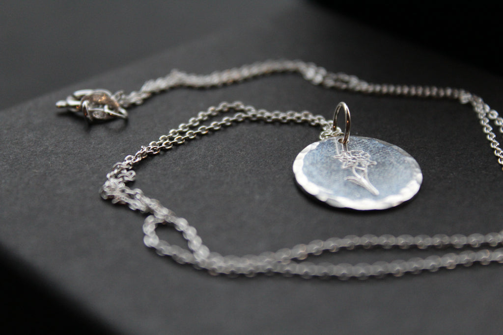 Daffodil Birth Flower Necklace
