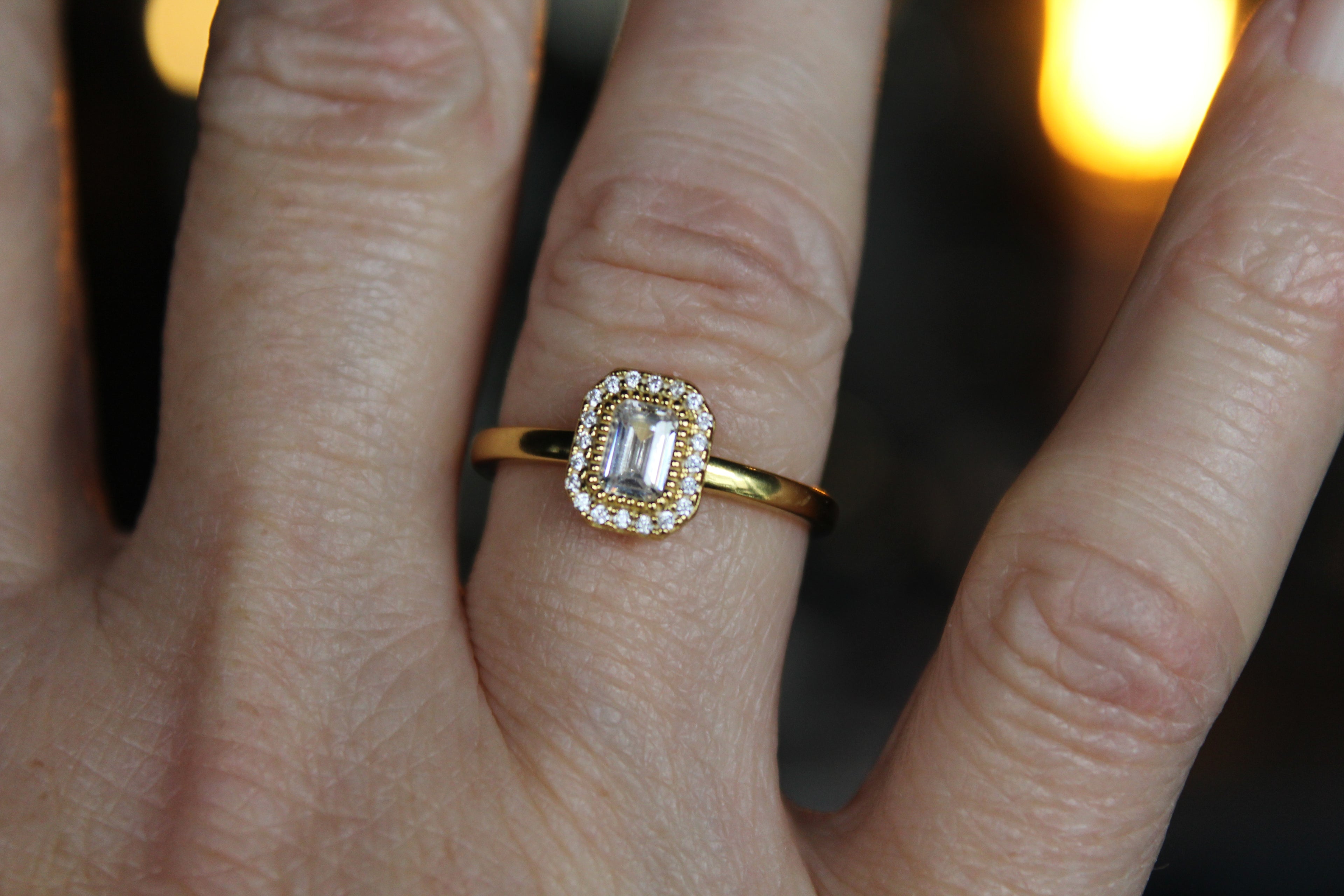 Dainty Deco Style Ring