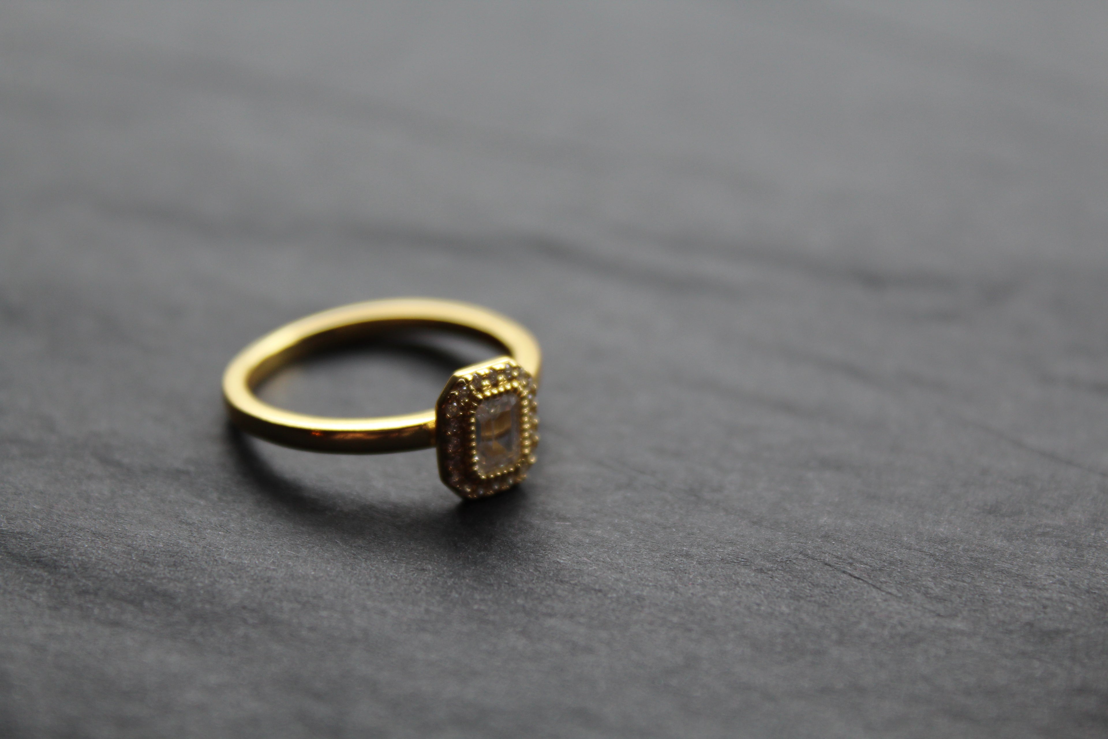 Dainty Deco Style Ring