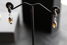 Load image into Gallery viewer, Dainty Double Drop Earrings with Golden Citrine
