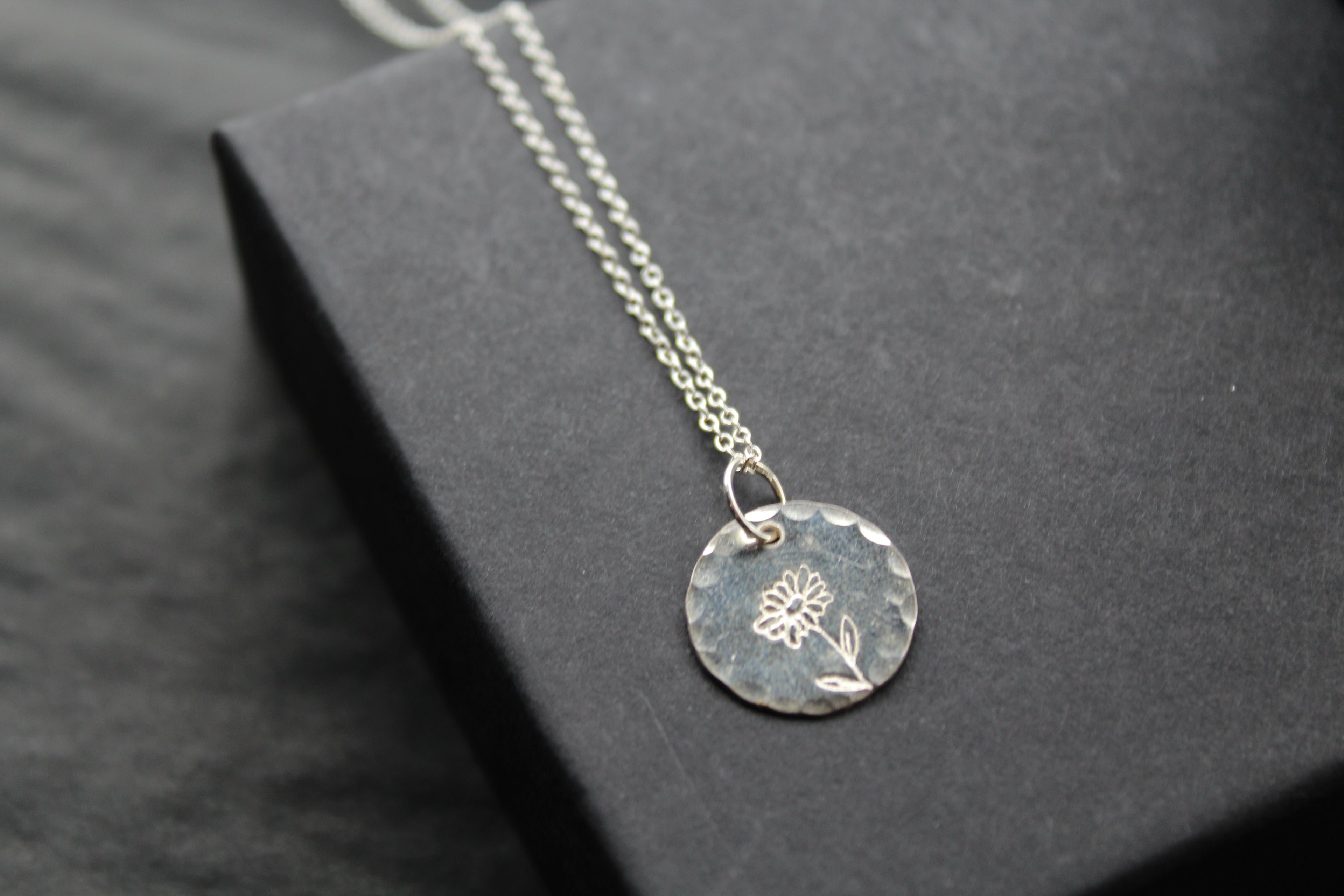 Daisy Birth Flower Necklace