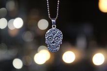 Load image into Gallery viewer, Day Of The Dead Skull Necklace
