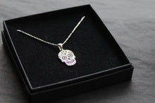 Load image into Gallery viewer, Day Of The Dead Skull Necklace
