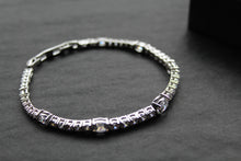 Load image into Gallery viewer, Diamonfire Oval and Round Zirconia Bracelet
