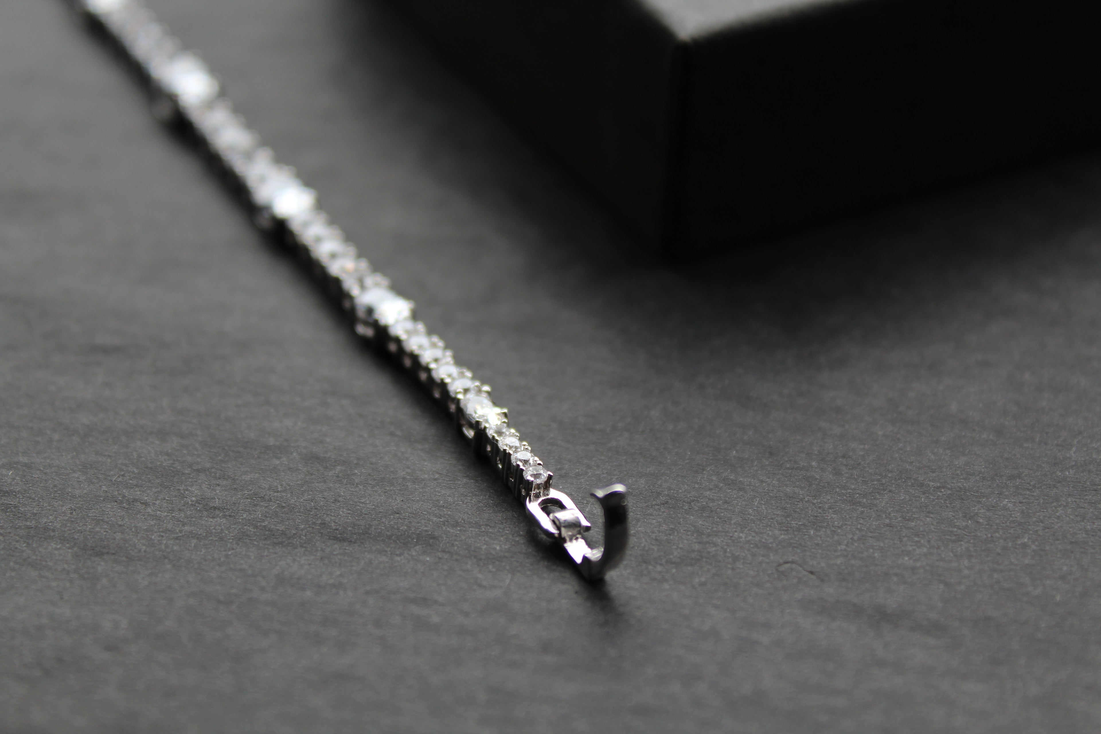 Diamonfire Oval and Round Zirconia Bracelet