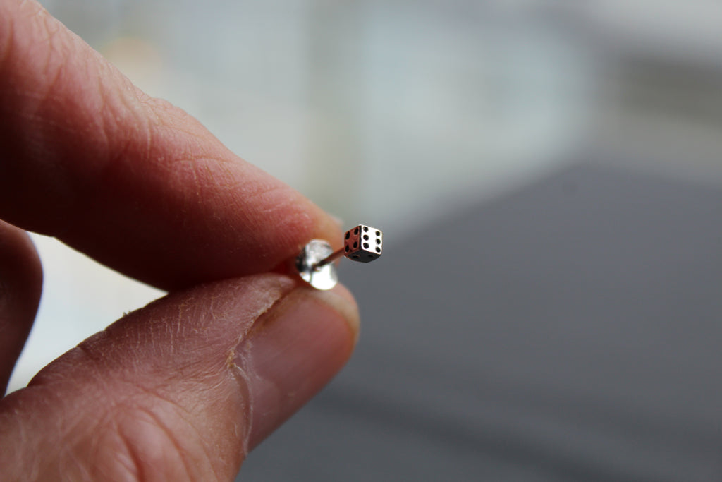 Dice Studs