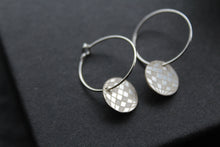 Load image into Gallery viewer, Disco Ball Hoop Earrings

