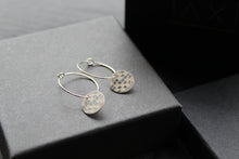 Load image into Gallery viewer, Disco Ball Hoop Earrings
