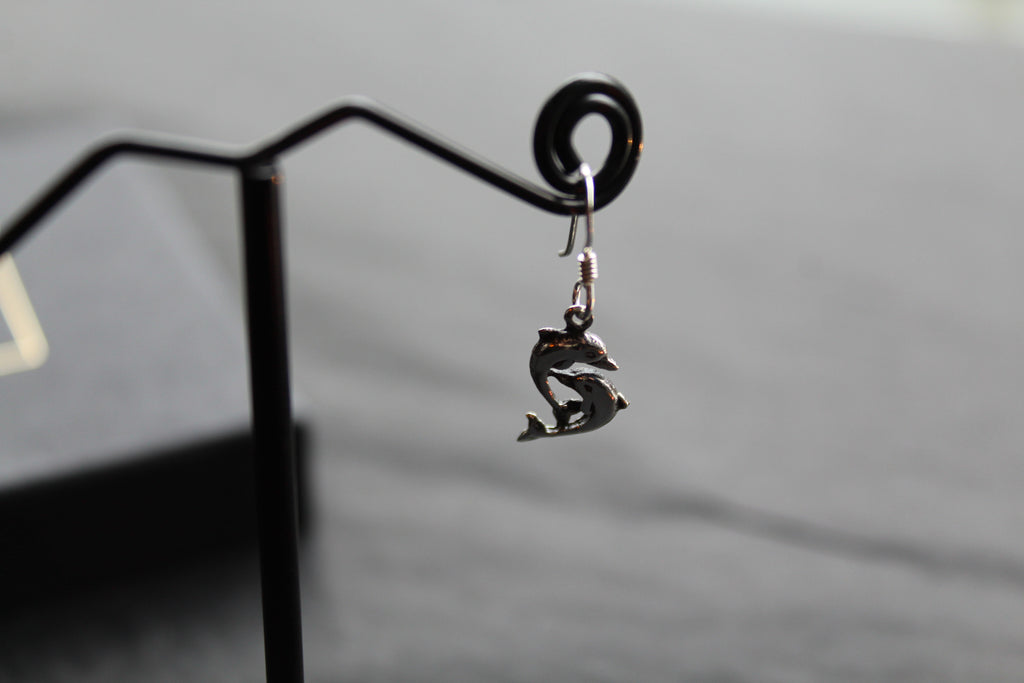 Dolphin Drop Earrings