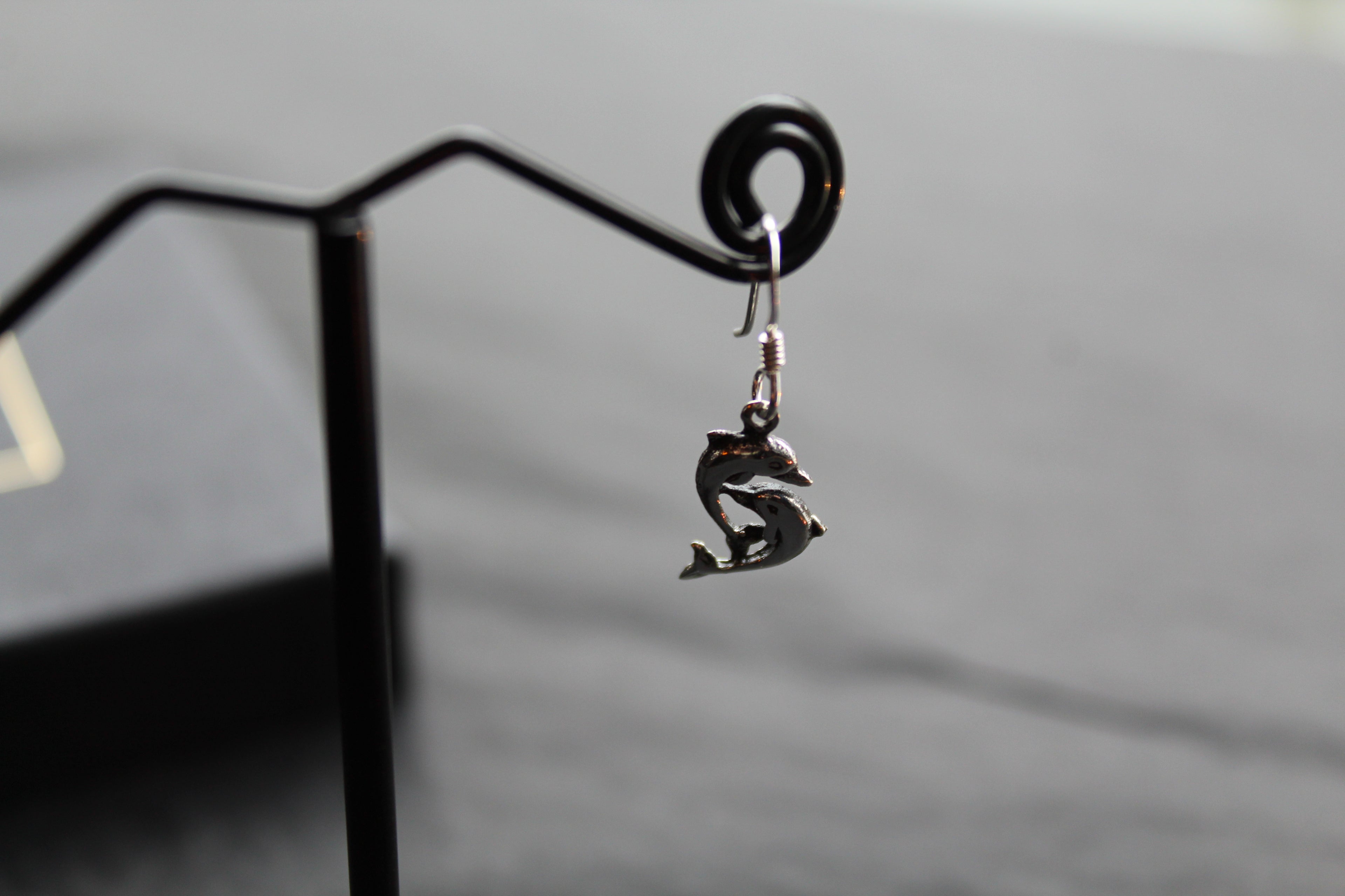 Dolphin Drop Earrings