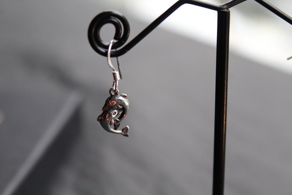 Dolphin Drop Earrings