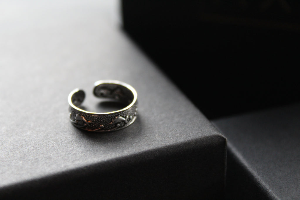Dolphins Toe Ring
