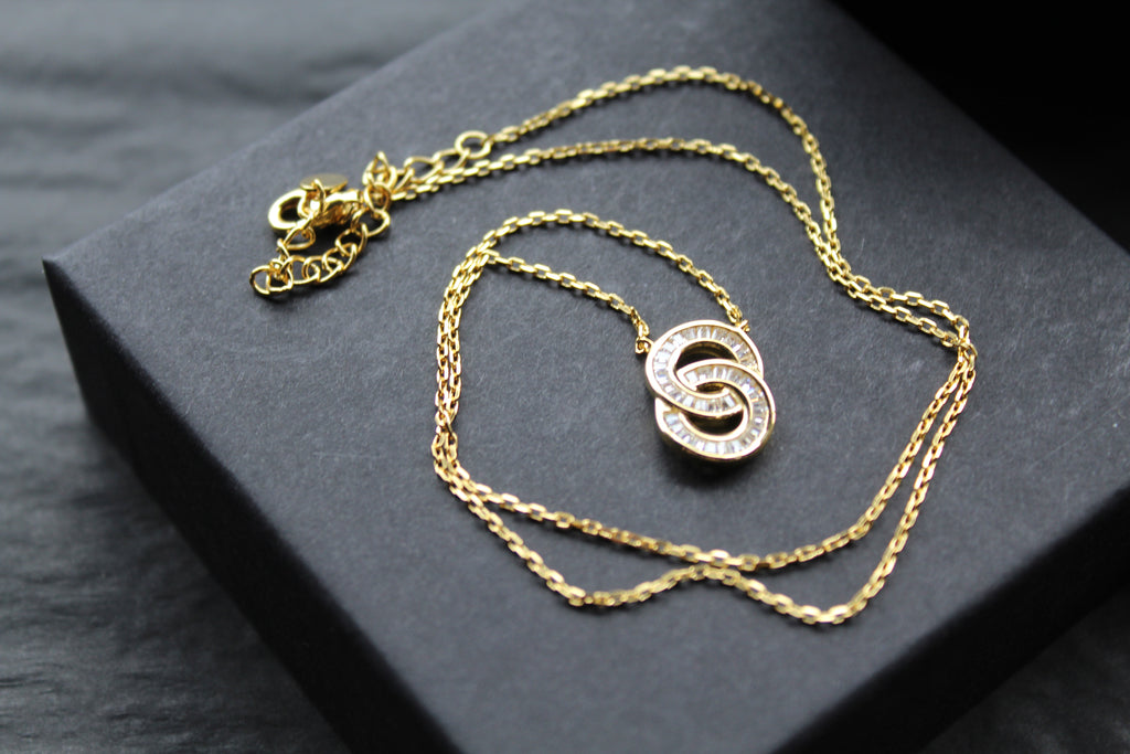 Double Links Gold Vermeil Necklace