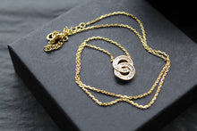 Load image into Gallery viewer, Double Links Gold Vermeil Necklace
