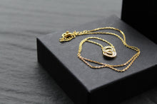 Load image into Gallery viewer, Double Links Gold Vermeil Necklace
