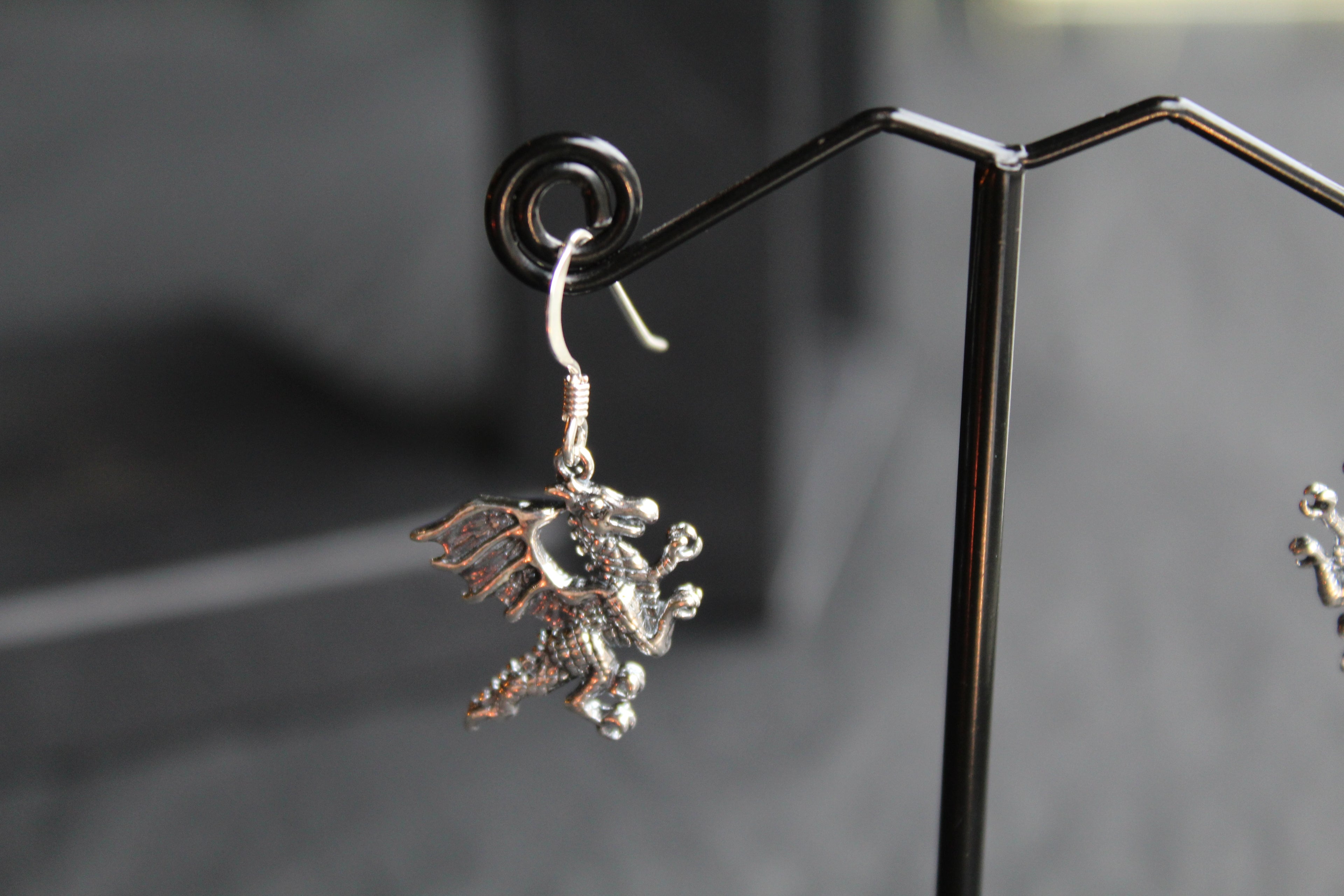 Dragon Drop Earrings