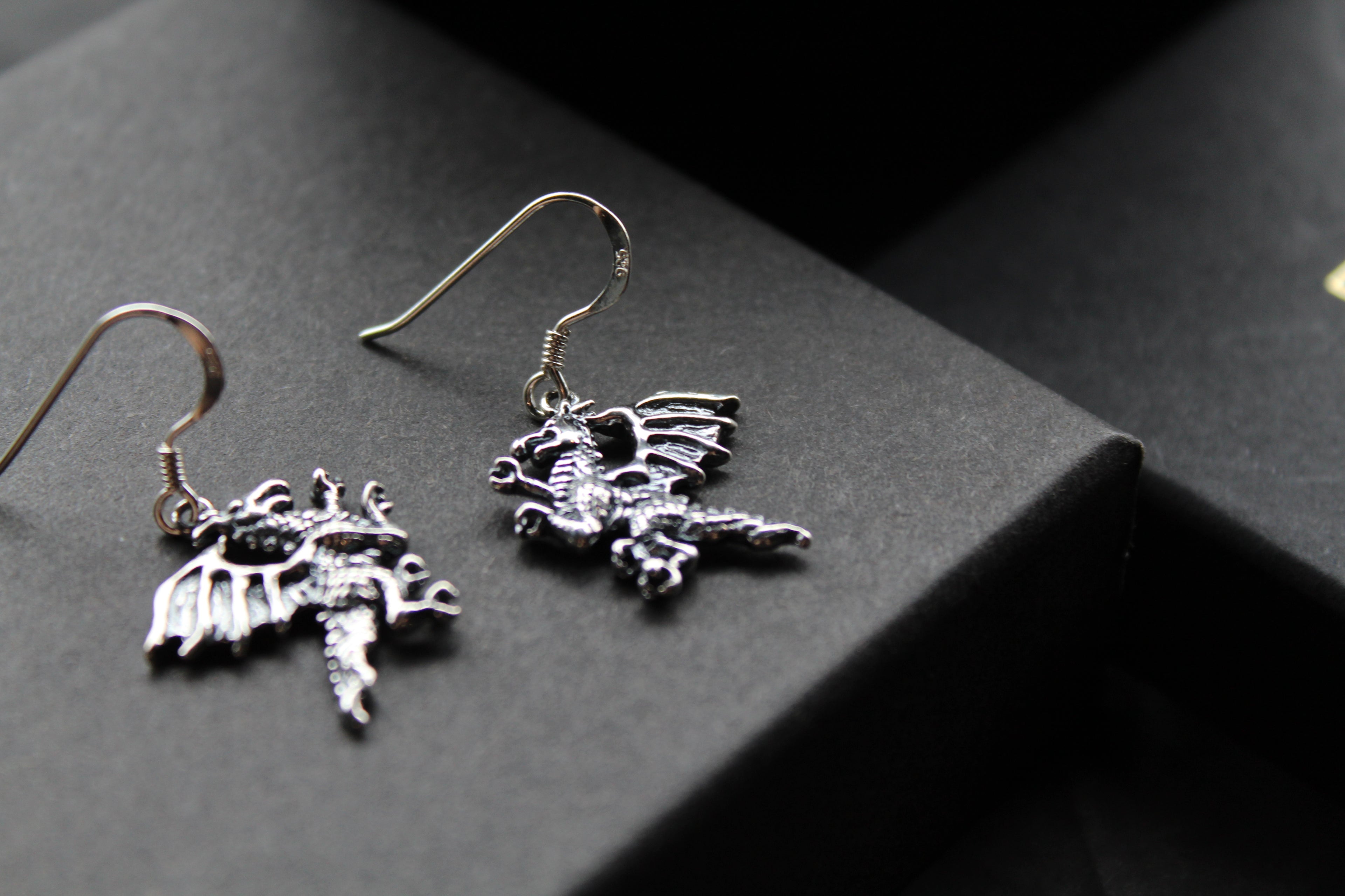 Dragon Drop Earrings
