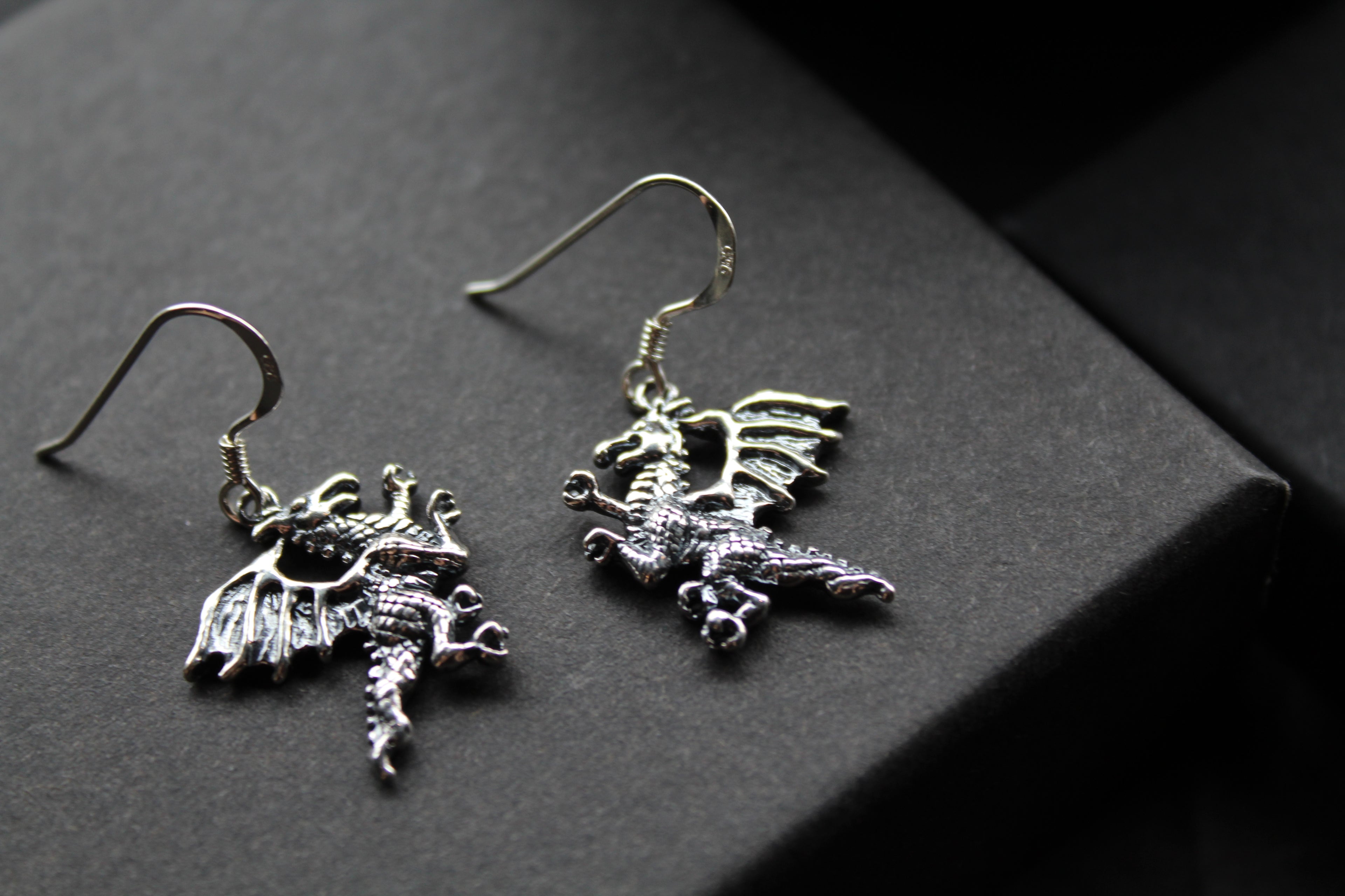 Dragon Drop Earrings