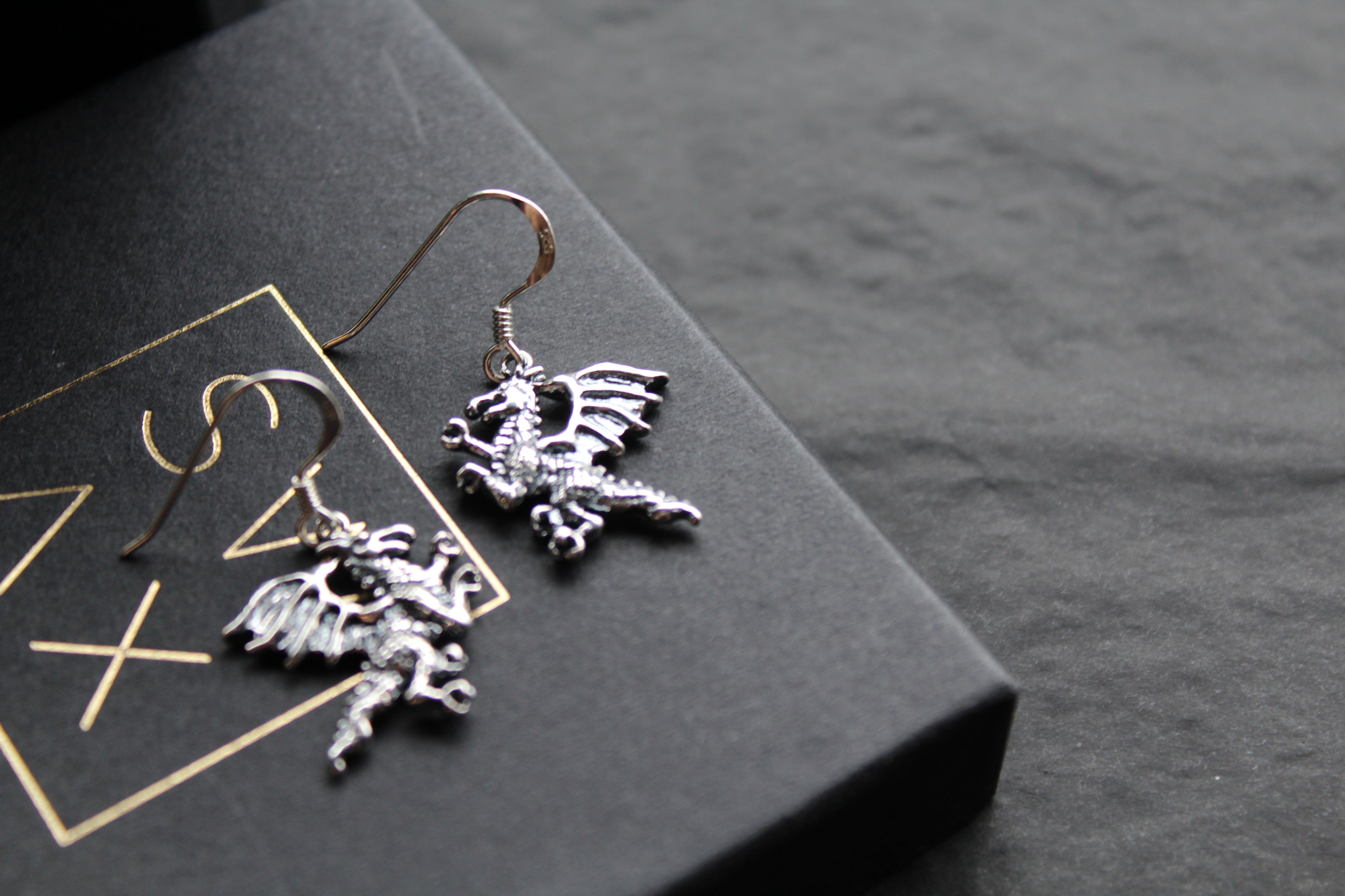 Dragon Drop Earrings