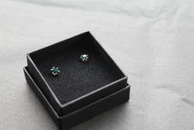 Load image into Gallery viewer, Emerald Austrian Crystal Stud

