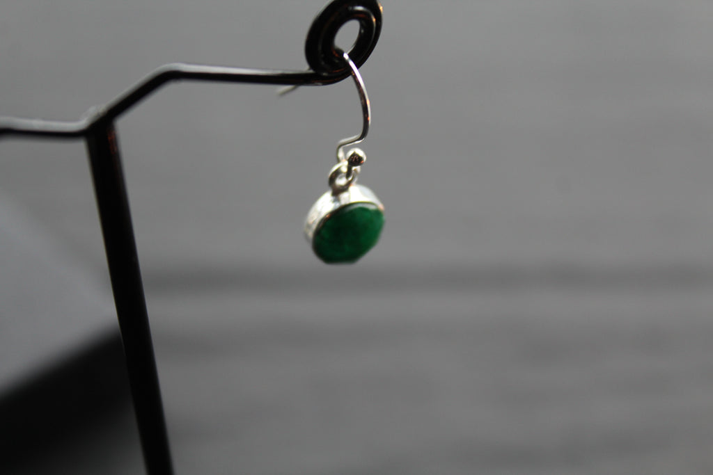Emerald Drop Earrings
