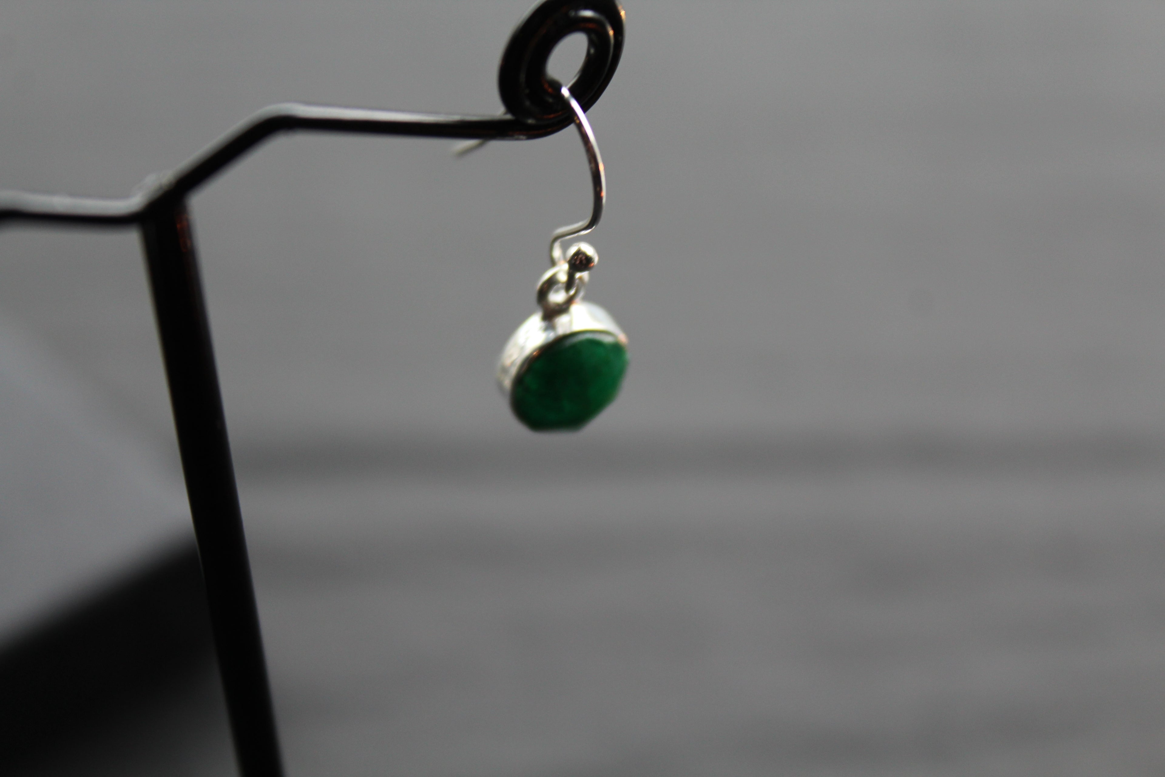 Emerald Drop Earrings
