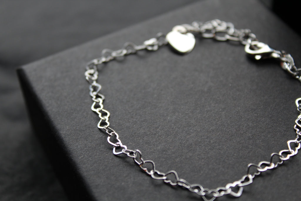 Ever Lasting Heart Anklet