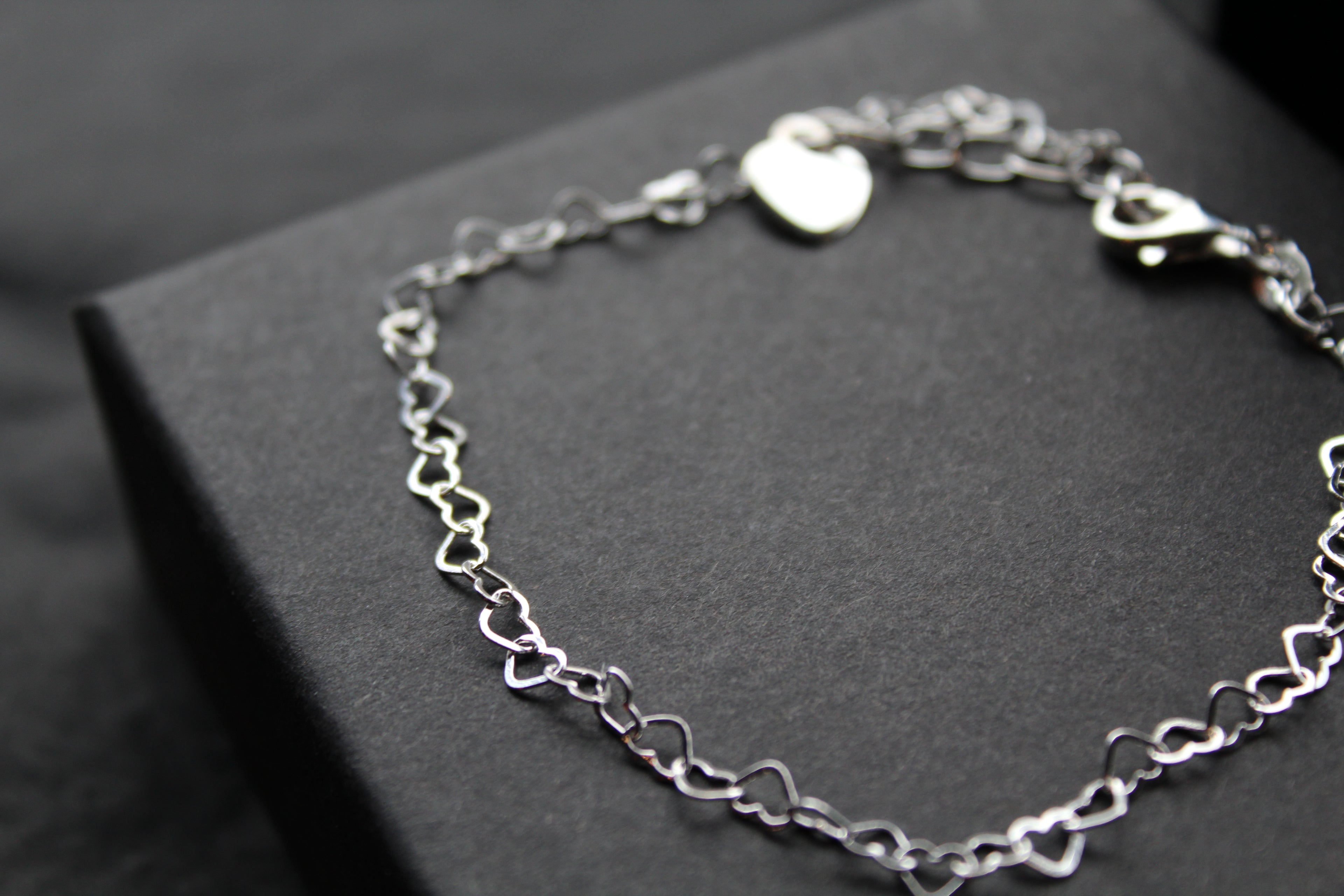 Ever Lasting Heart Anklet