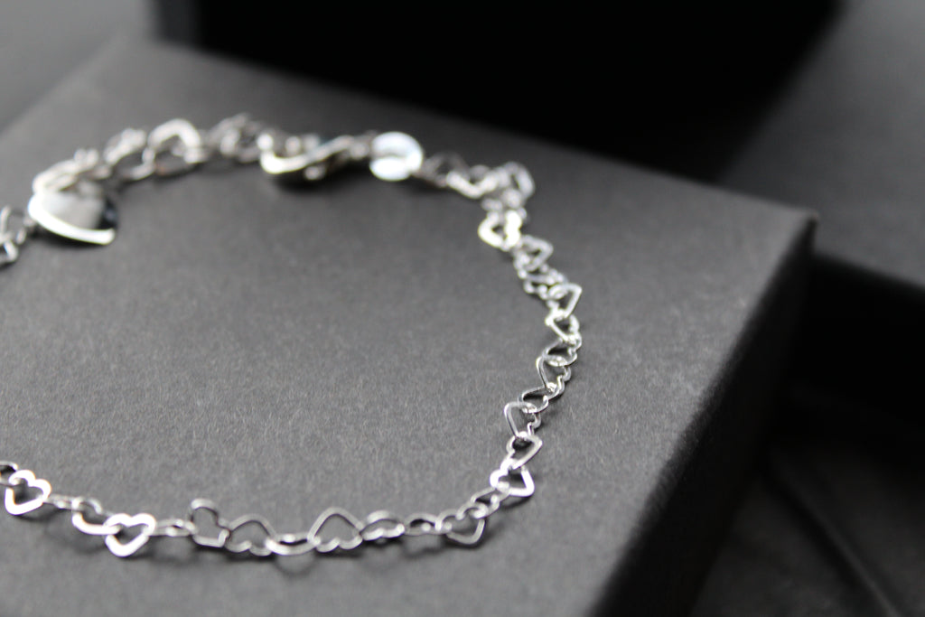 Ever Lasting Heart Anklet