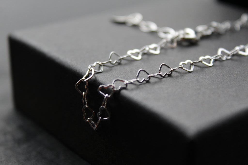 Ever Lasting Heart Anklet
