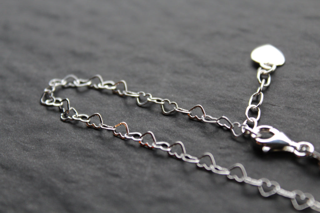 Ever Lasting Heart Anklet