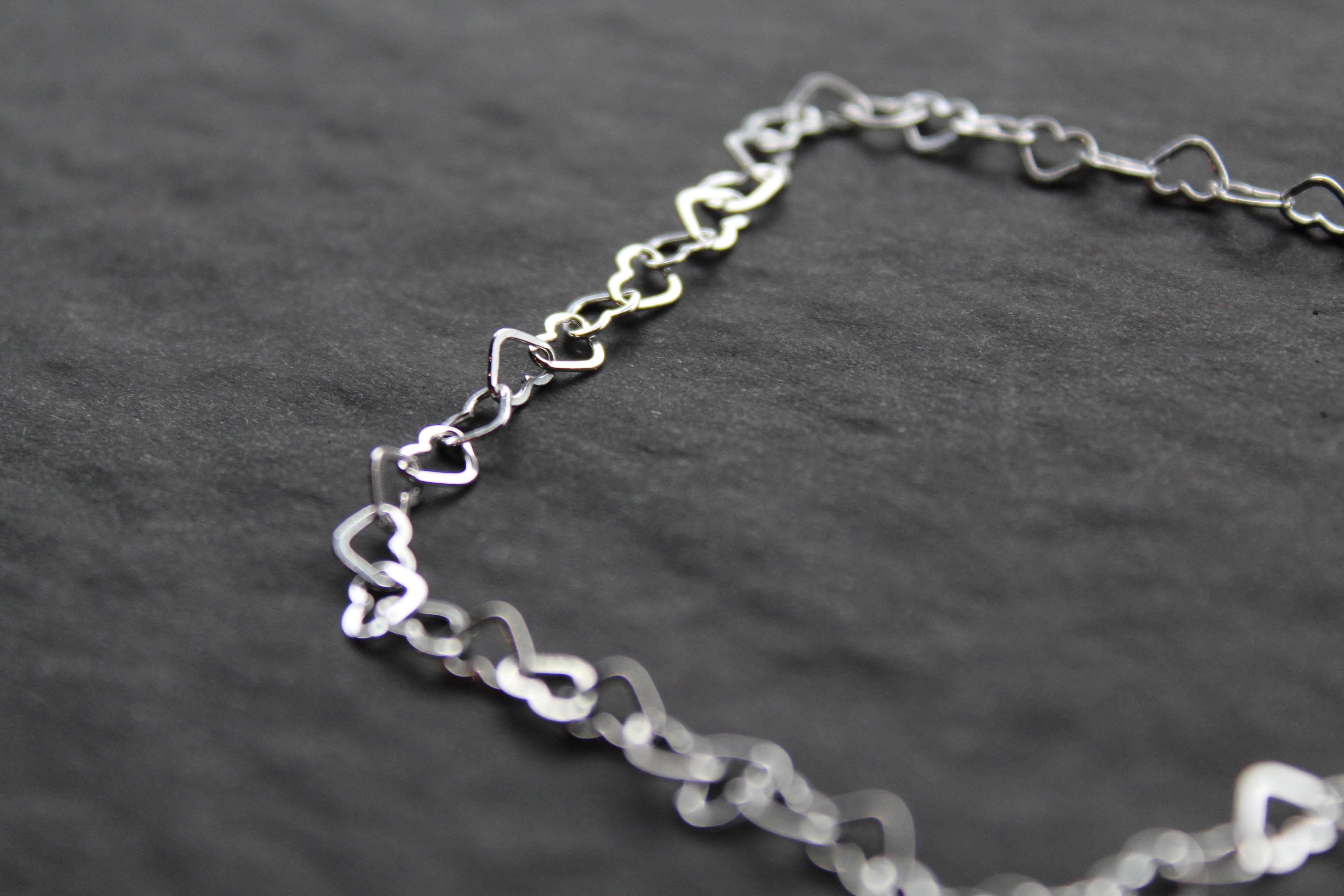 Ever Lasting Heart Anklet