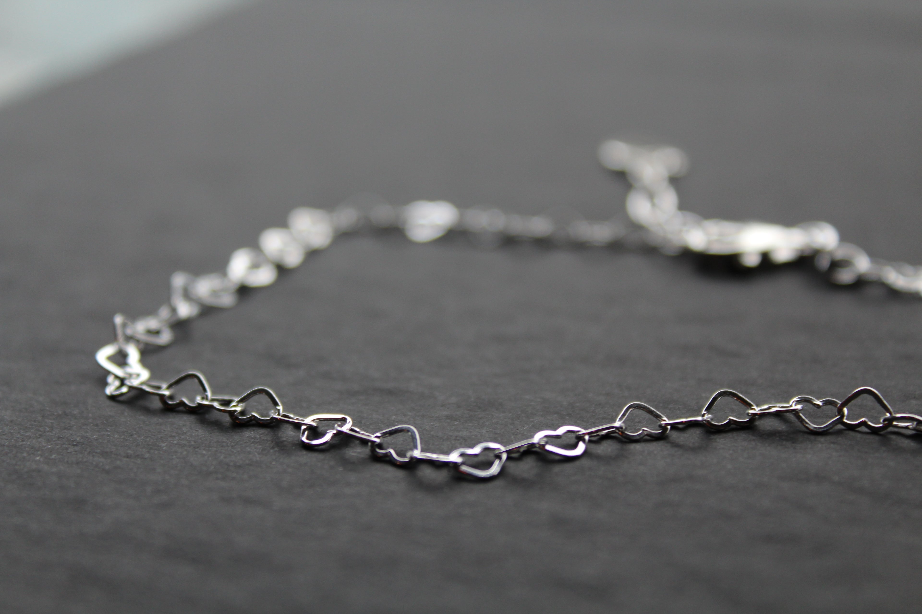 Ever Lasting Heart Anklet