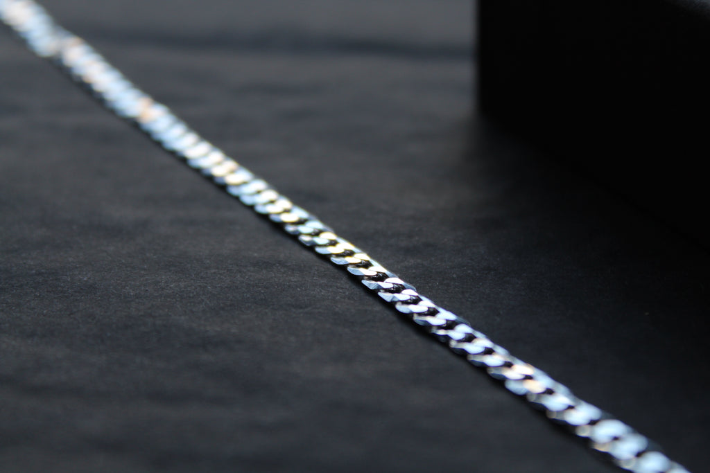 Flat Curb Chain Bracelet