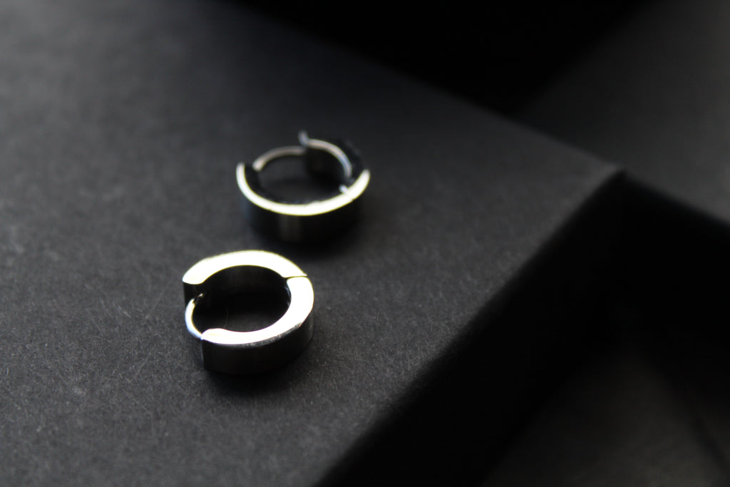 Fred Bennett Textured Huggie Hoop Earrings