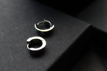 Load image into Gallery viewer, Fred Bennett Textured Huggie Hoop Earrings
