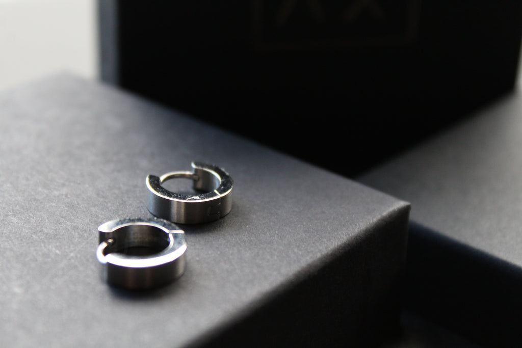 Fred Bennett Textured Huggie Hoop Earrings