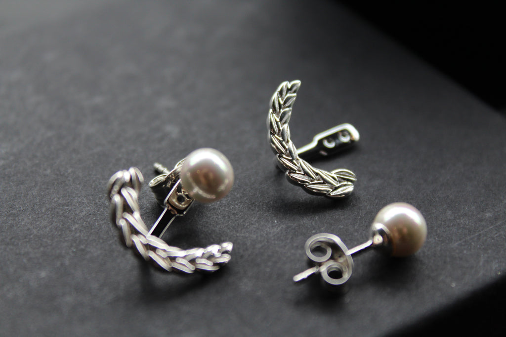 Freshwater Pearl Ear Jackets