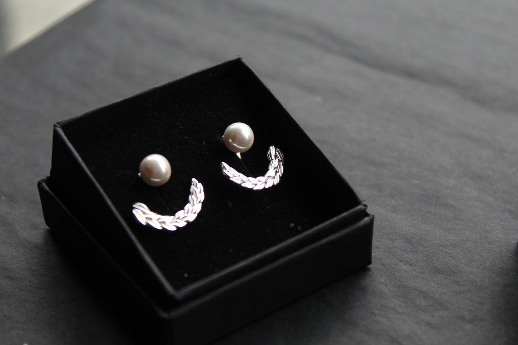 Freshwater Pearl Ear Jackets