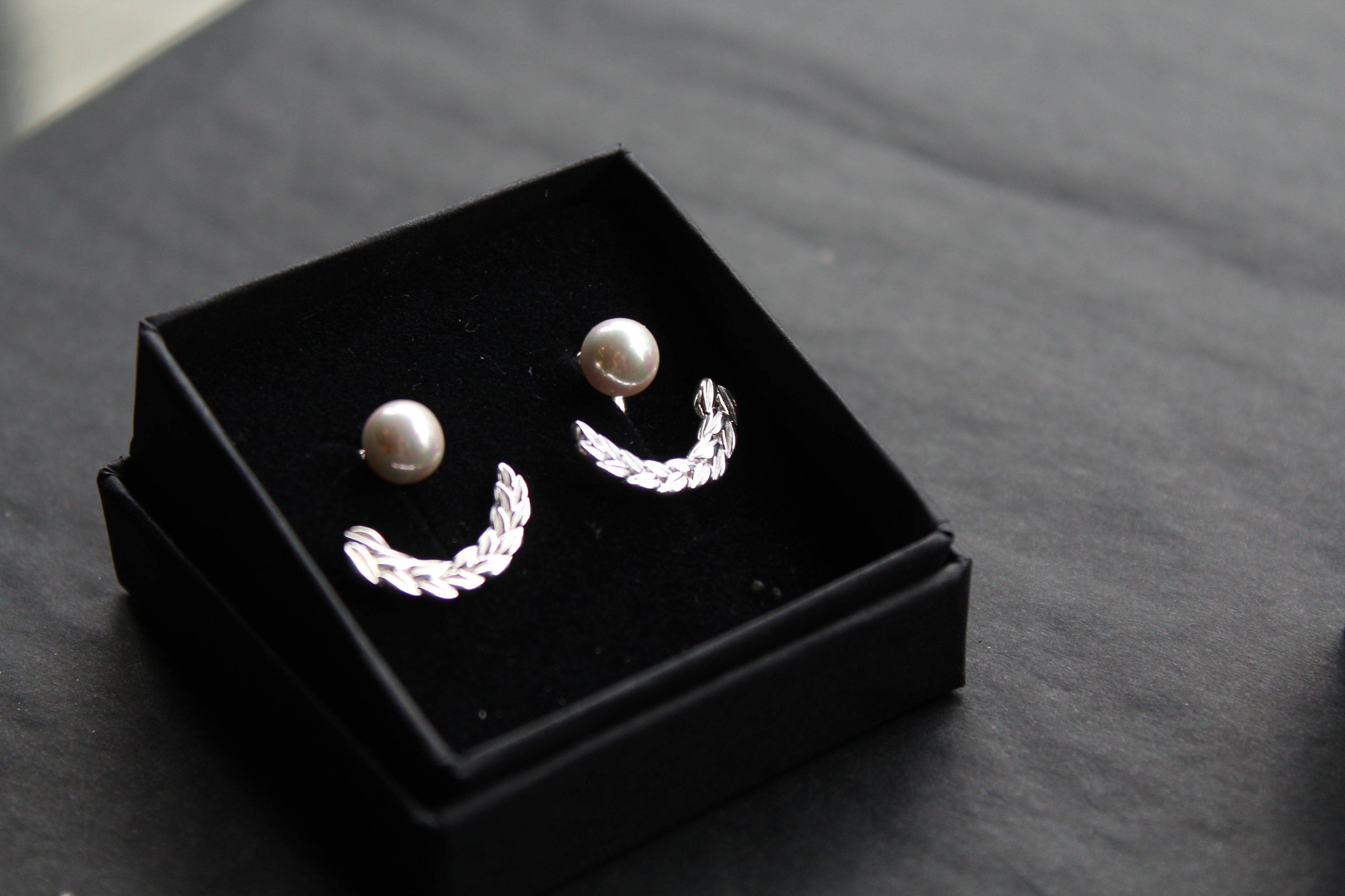 Freshwater Pearl Ear Jackets