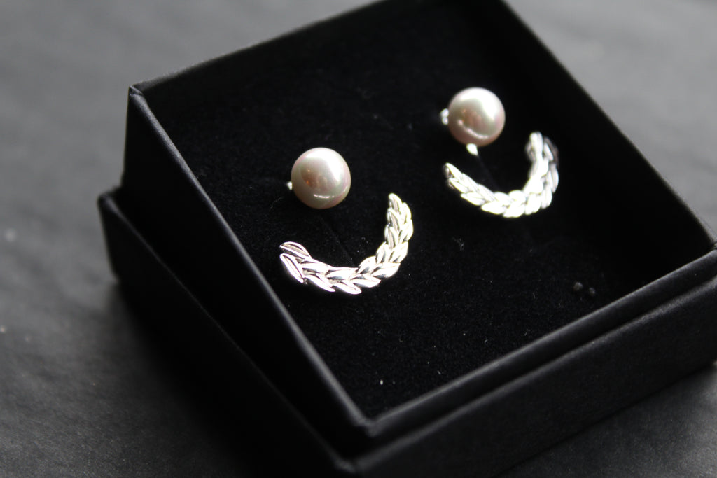 Freshwater Pearl Ear Jackets