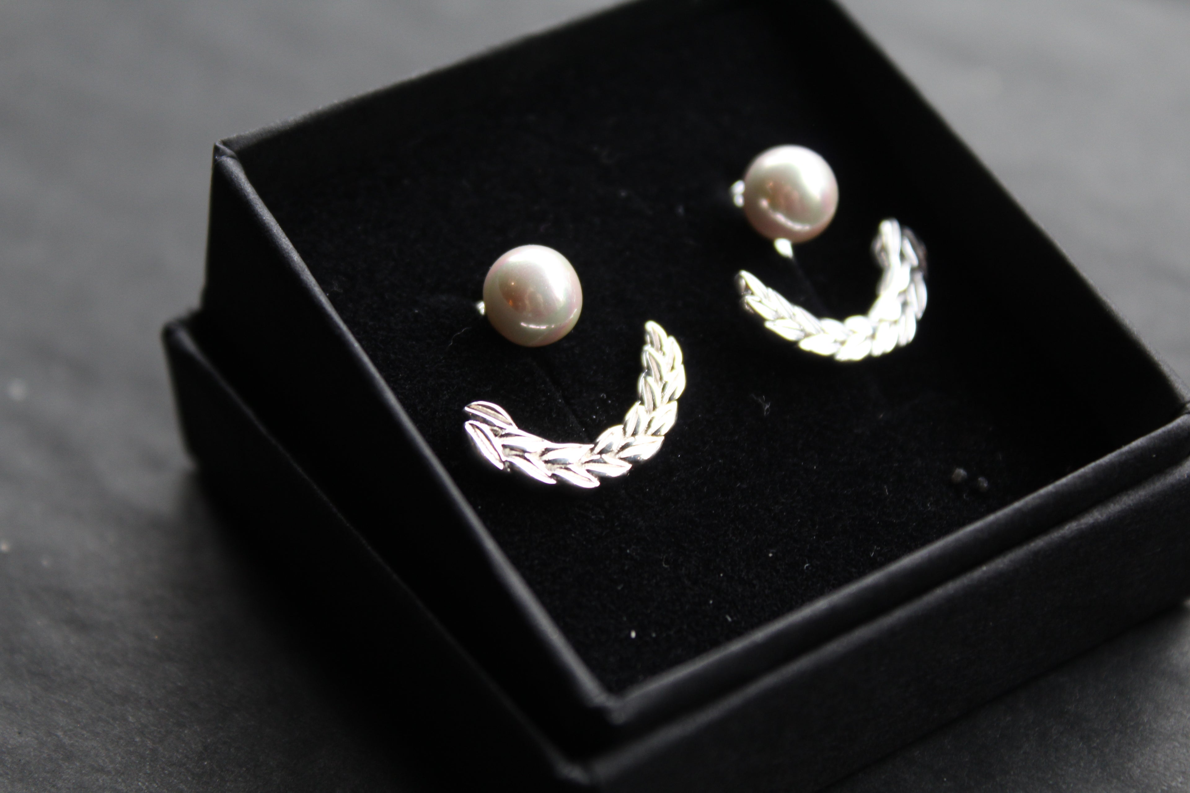 Freshwater Pearl Ear Jackets