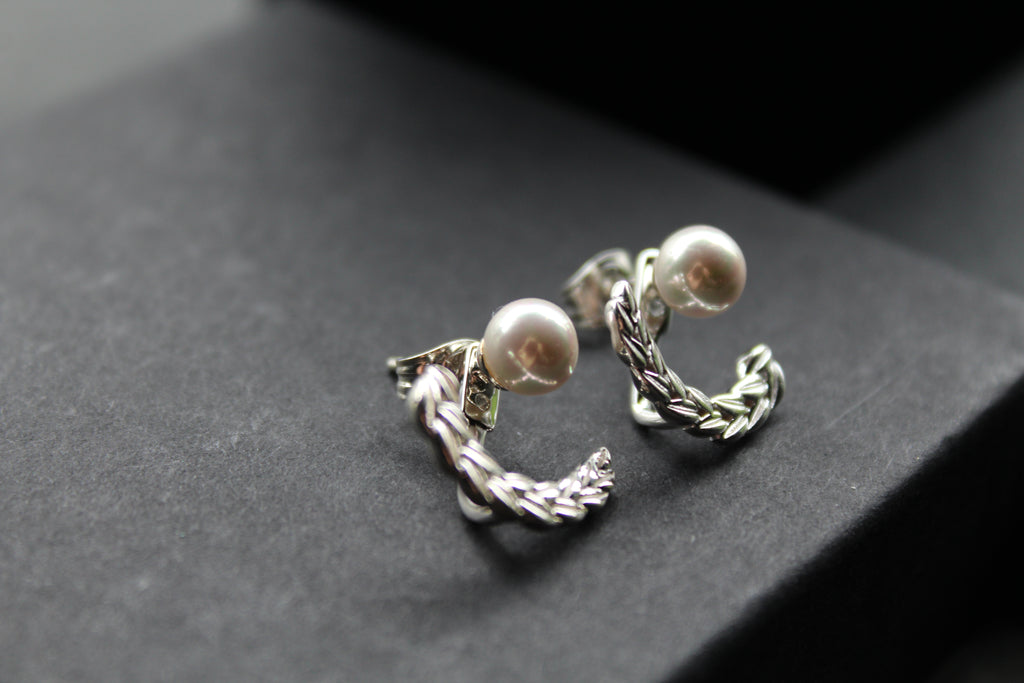 Freshwater Pearl Ear Jackets