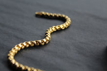 Load image into Gallery viewer, Gold IP Steel Dainty Cuban Chain Bracelet
