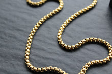 Load image into Gallery viewer, Gold IP Steel Dainty Cuban Chain Necklace
