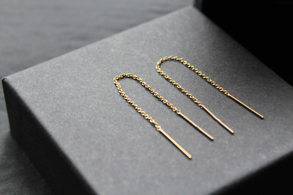 Gold Plated Threaders