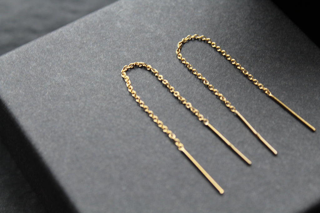Gold Plated Threaders